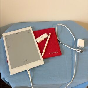 White Digital Paper Tablet